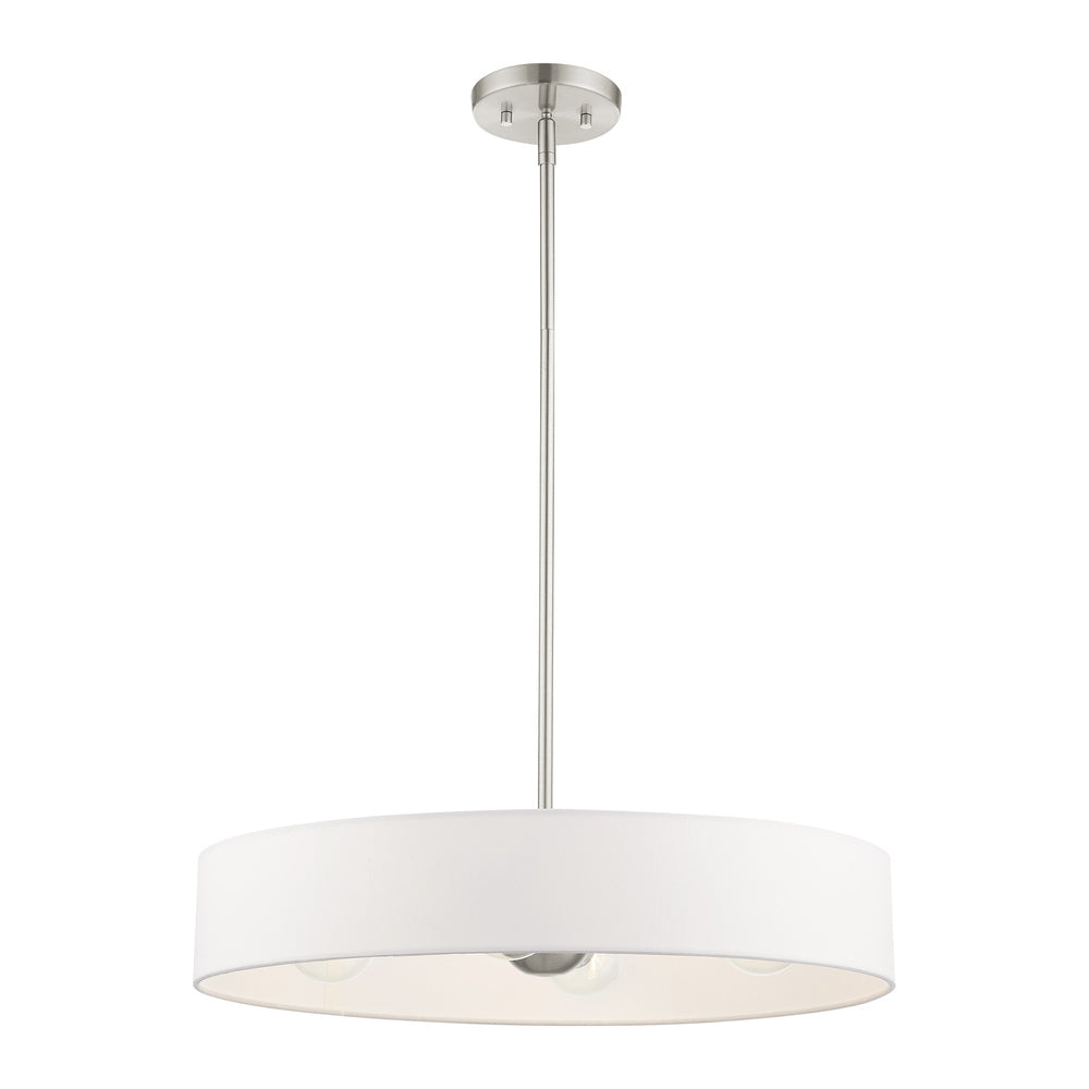 Livex Lighting VENLO 46924-91 Pendant Contemporary - Brushed Nickel