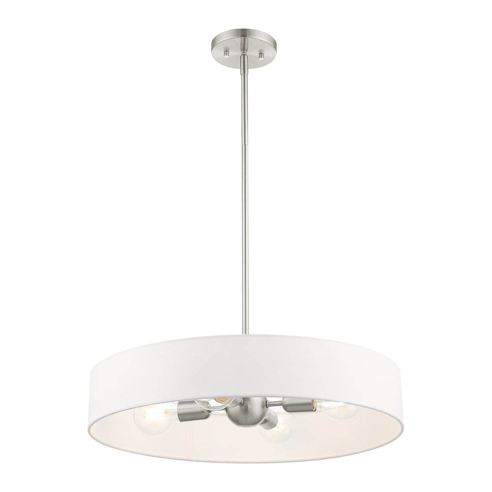 Livex Lighting VENLO 46924-91 Pendant Contemporary - Brushed Nickel