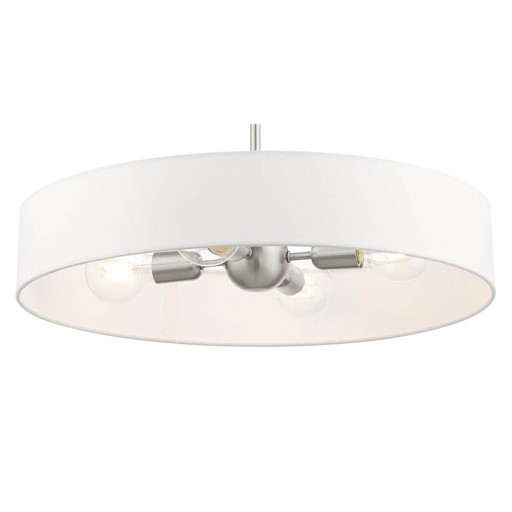 Livex Lighting VENLO 46924-91 Pendant Contemporary - Brushed Nickel