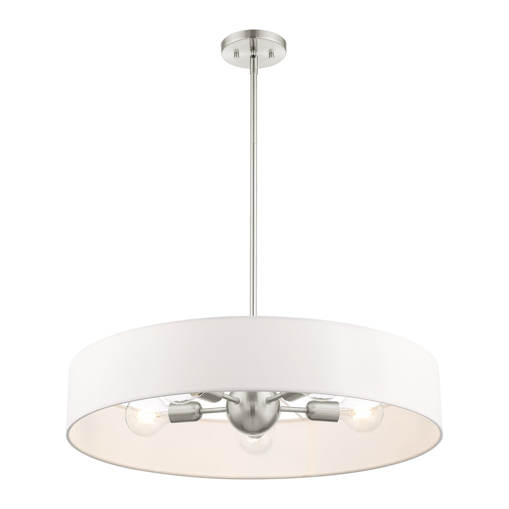 Livex Lighting VENLO 46925-91 Pendant Contemporary - Brushed Nickel