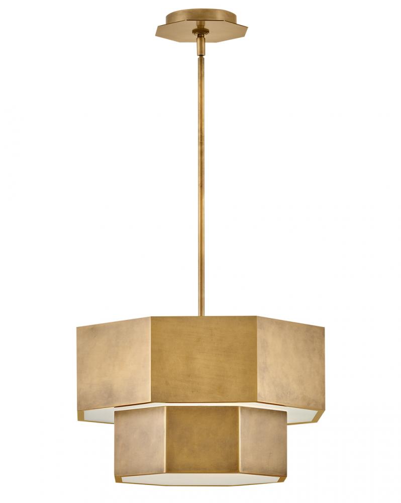 Hinkley Lighting FACET 46991HB Pendant Modern - Light Brass