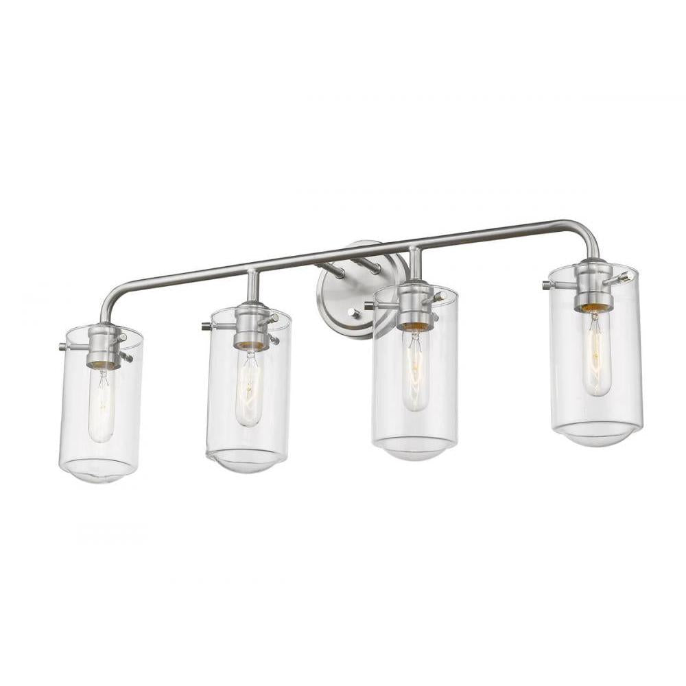 4 Light Vanity-Clear