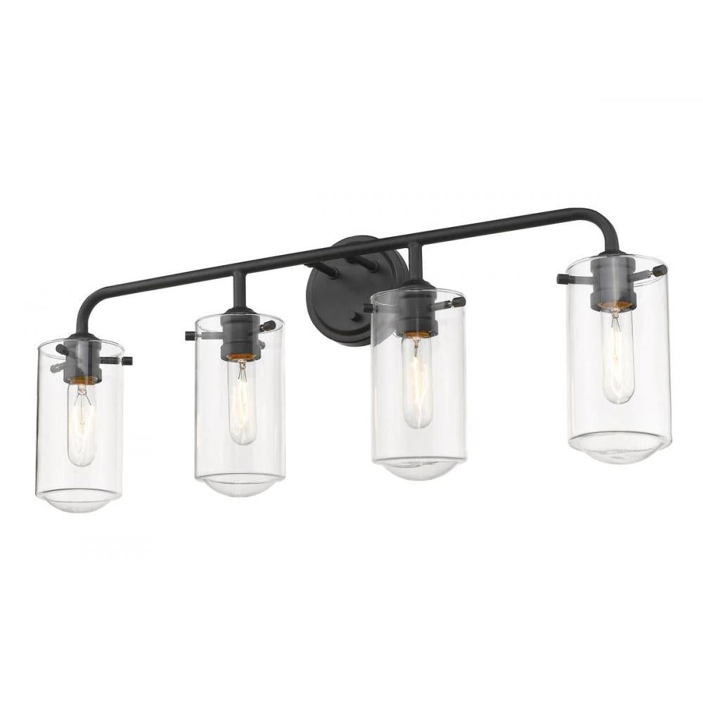 4 Light Vanity-Clear