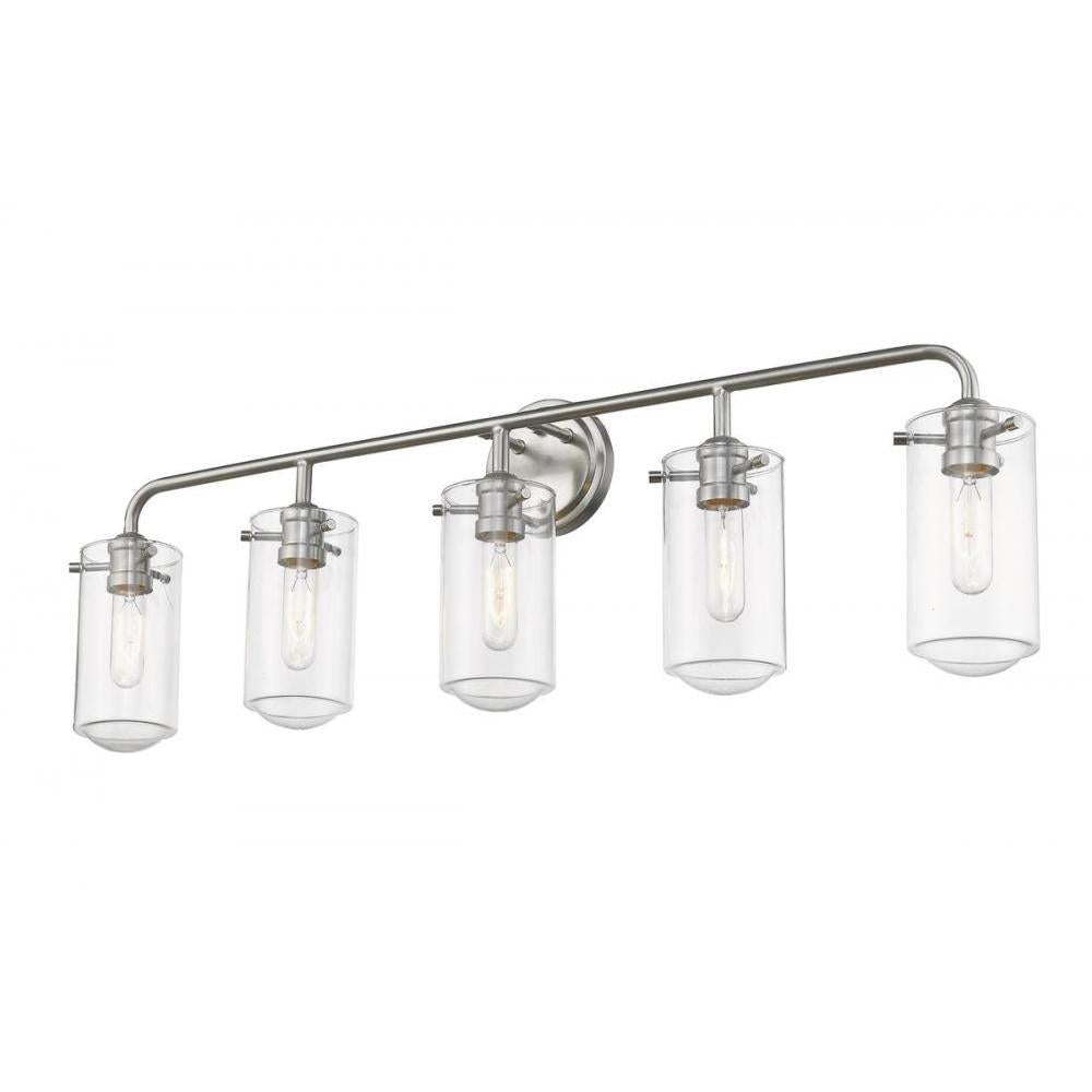 5 Light Vanity-Clear