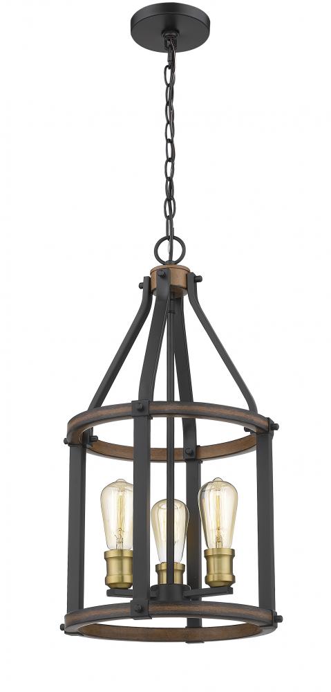 Z-Lite Lighting 472-3P-RM Pendant Restoration - Brown