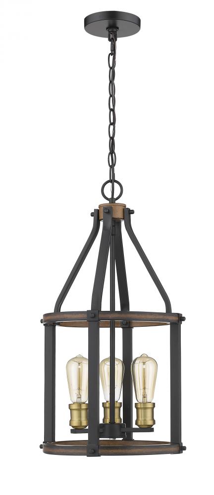 Z-Lite Lighting 472-3P-RM Pendant Restoration - Brown