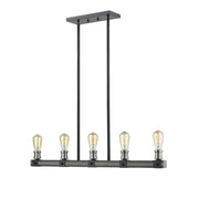 5 Light Linear Chandelier