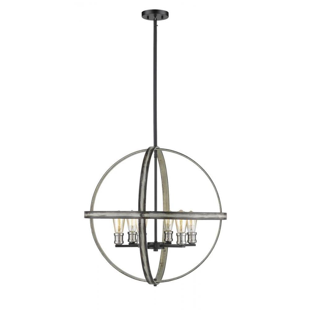 6 Light Chandelier