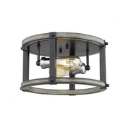 2 Light Flush Mount Light