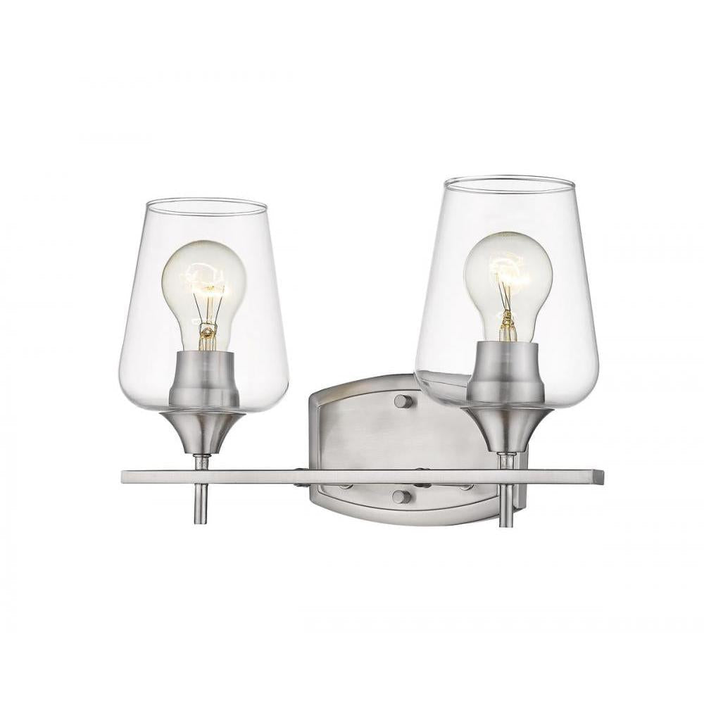 2 Light Vanity-Clear