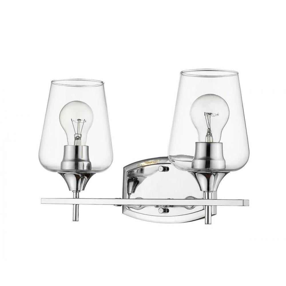 2 Light Vanity-Clear