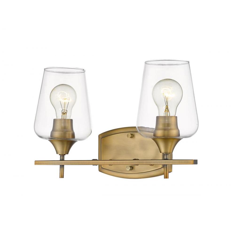 2 Light Vanity-Clear
