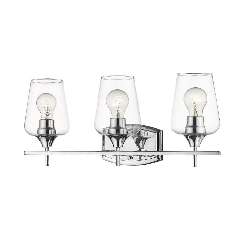 3 Light Vanity-Clear