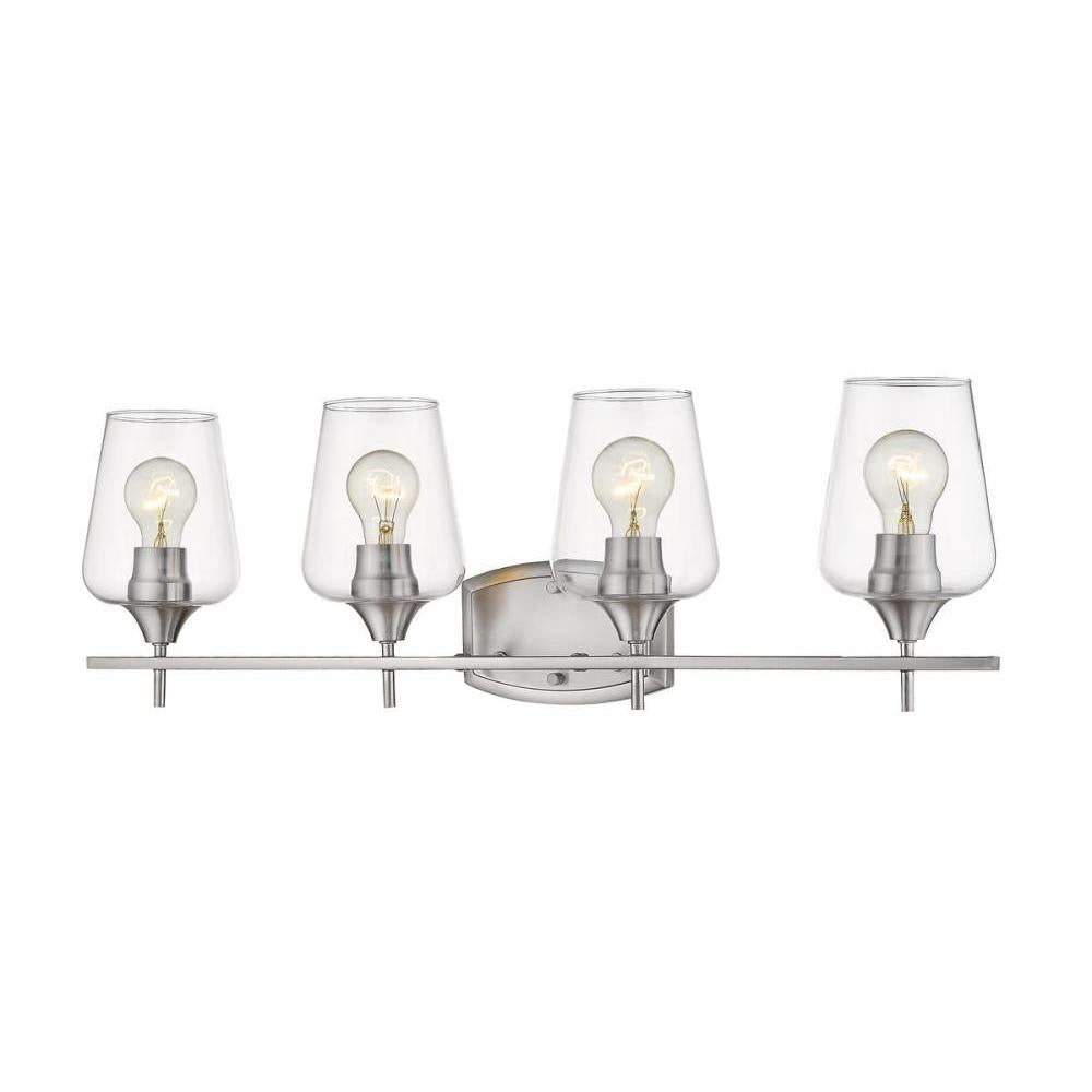 4 Light Vanity-Clear