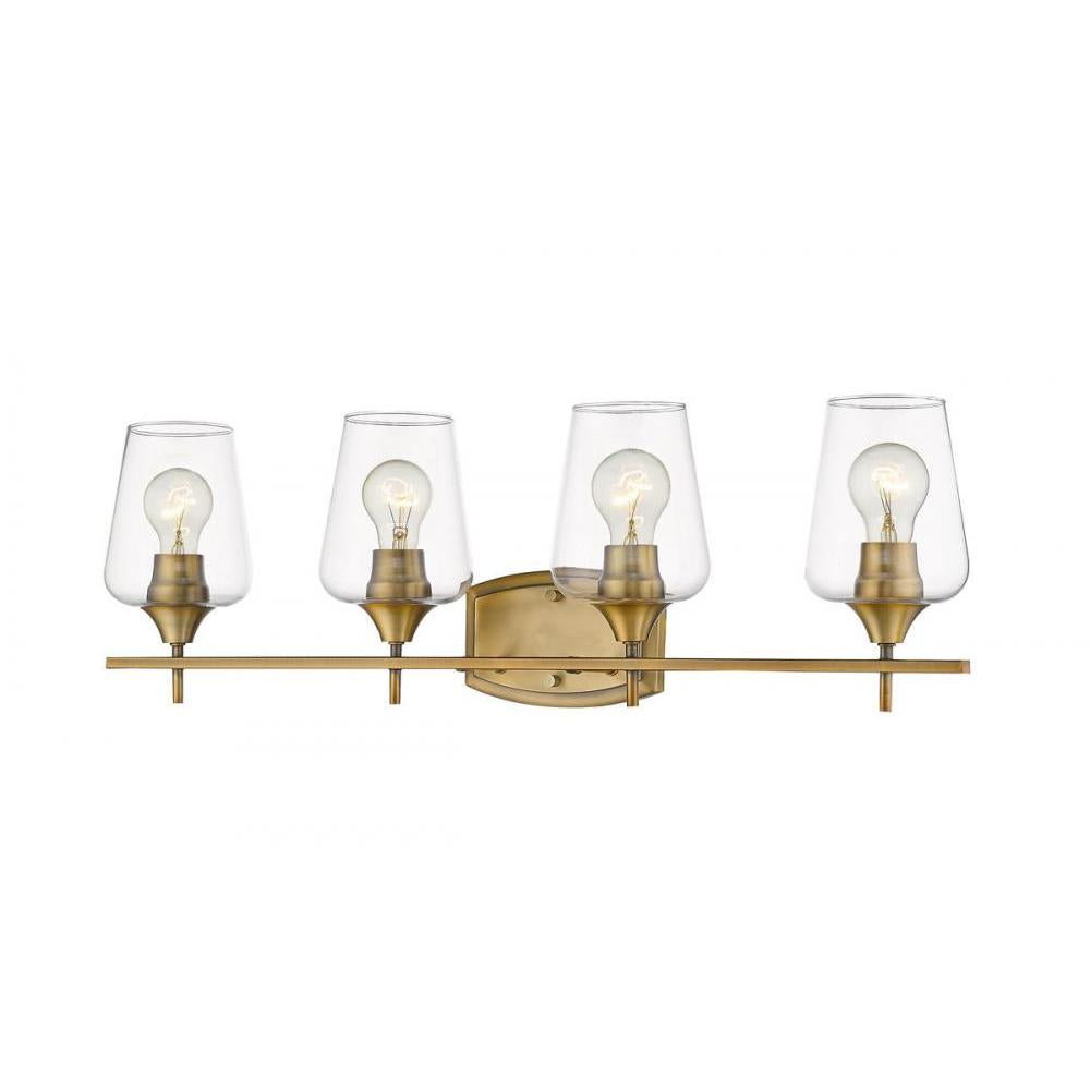 4 Light Vanity-Clear