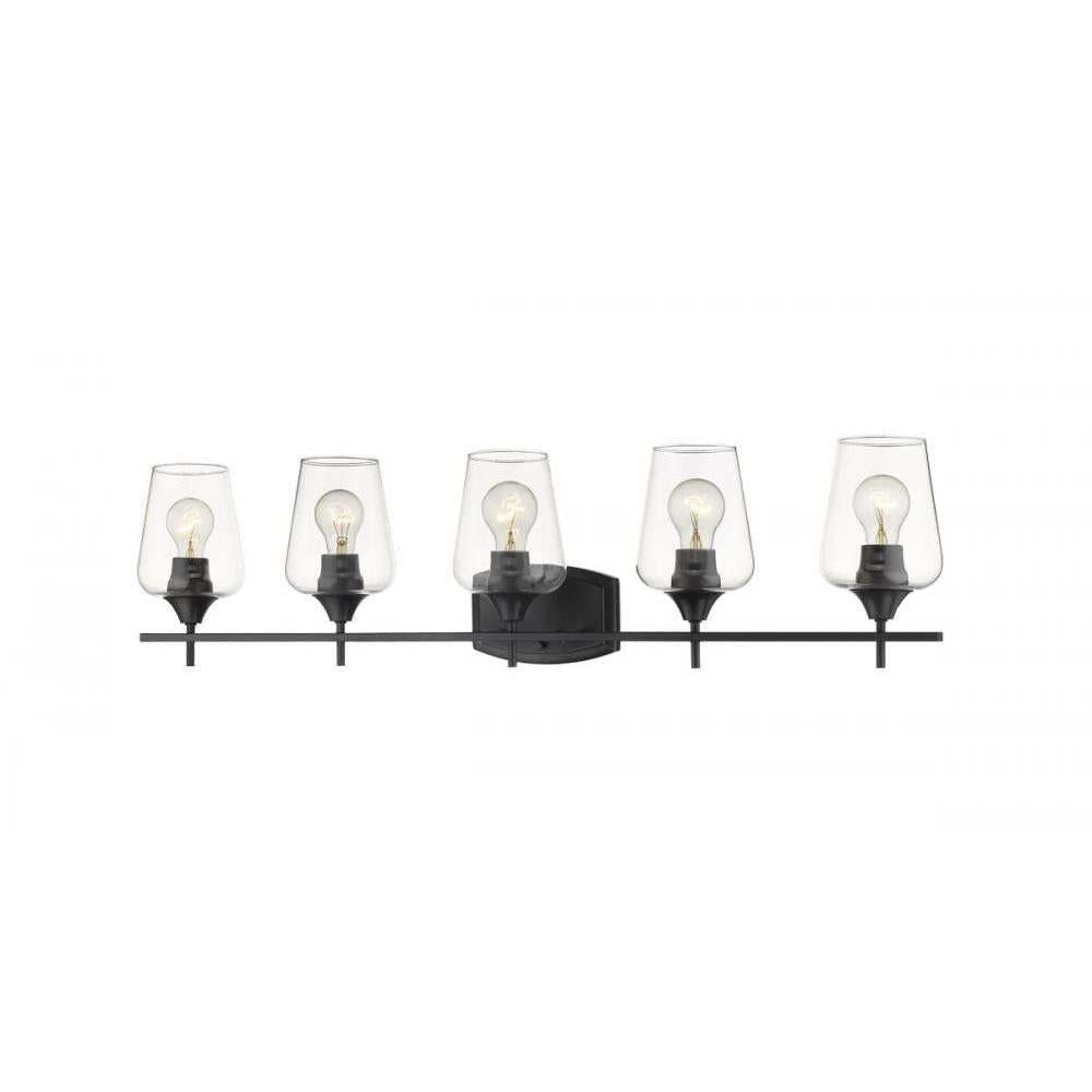 5 Light Vanity-Clear