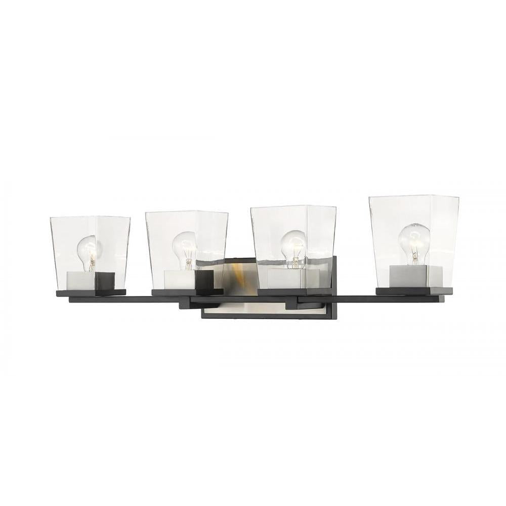 4 Light Vanity-Clear