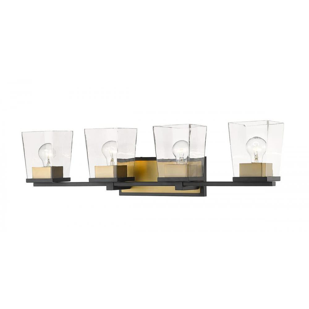 4 Light Vanity-Clear
