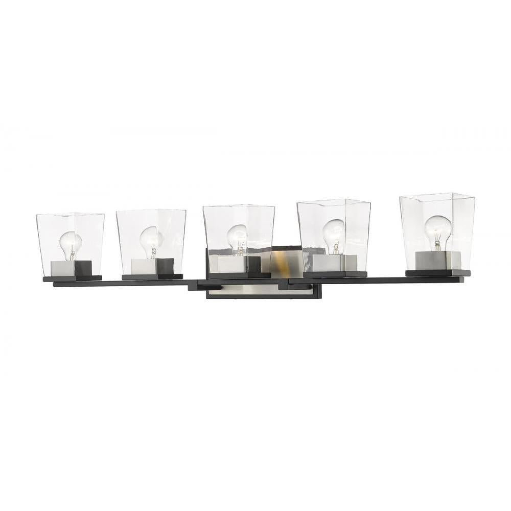 5 Light Vanity-Clear