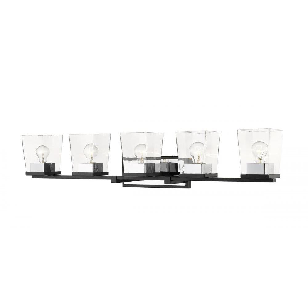 5 Light Vanity-Clear