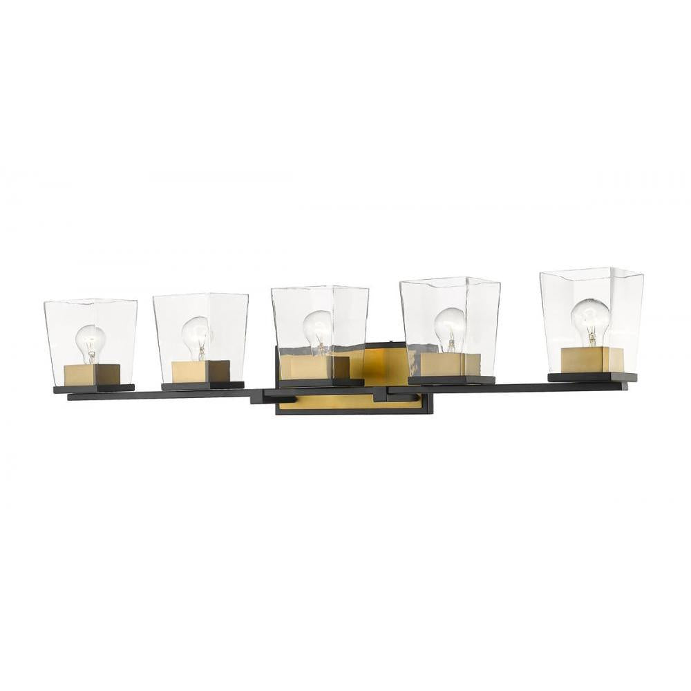 5 Light Vanity-Clear