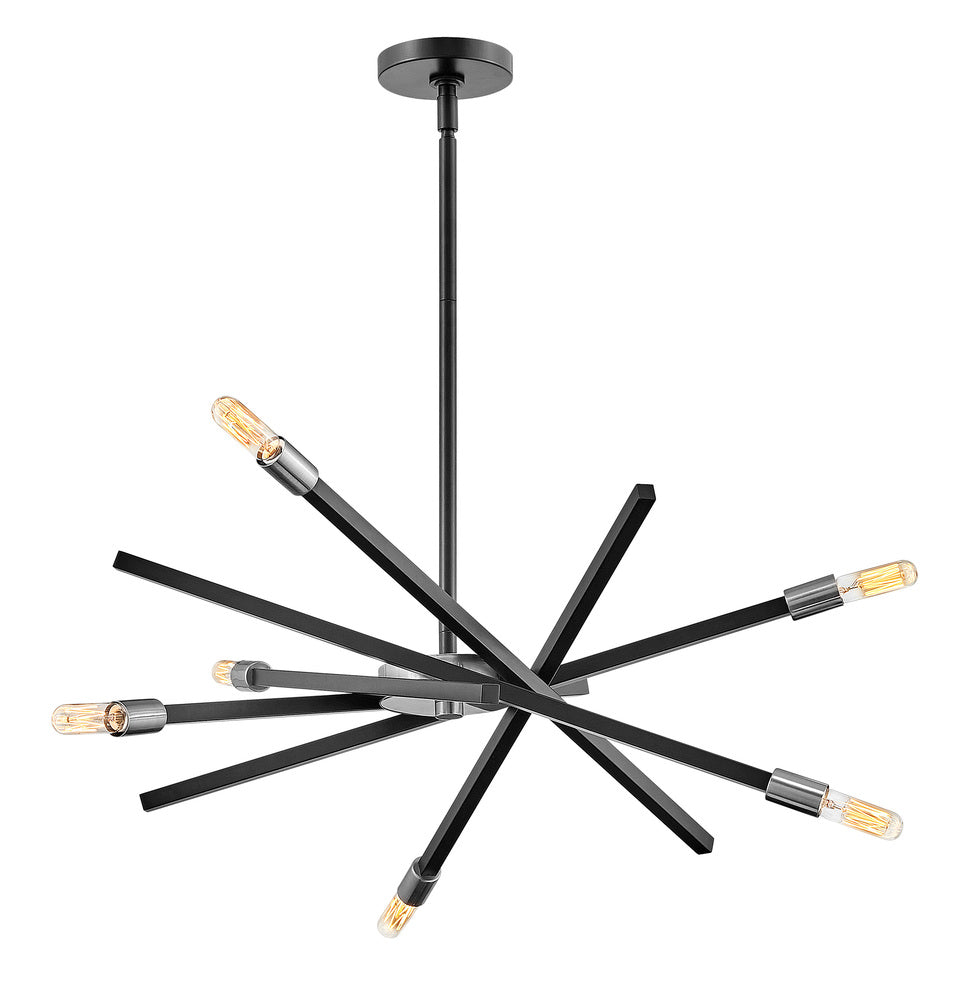 Hinkley Lighting ARCHER 4765SK Chandelier Contemporary - Satin Black