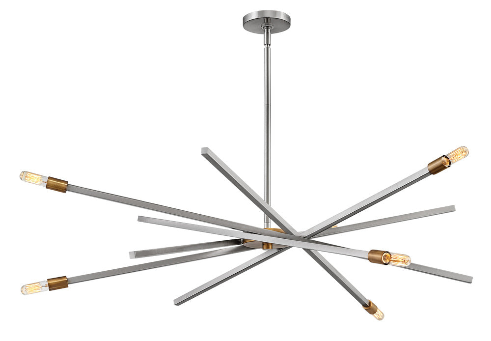 Hinkley Lighting ARCHER 4766BN Chandelier Contemporary - Brushed Nickel