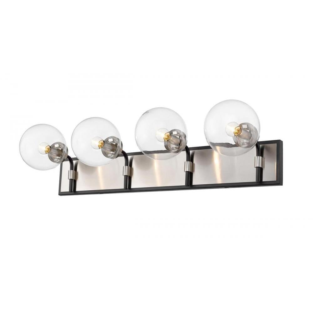 4 Light Vanity-Clear