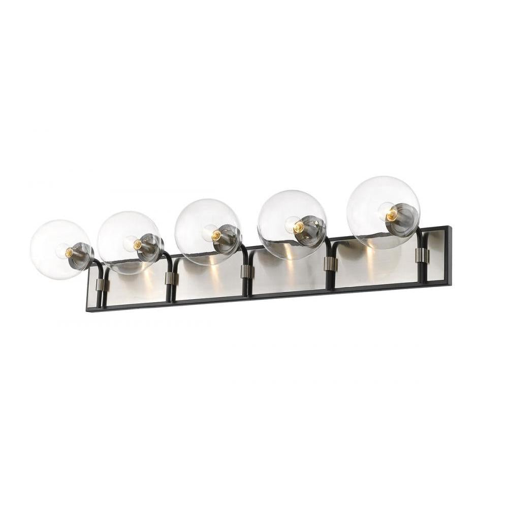 5 Light Vanity-Clear