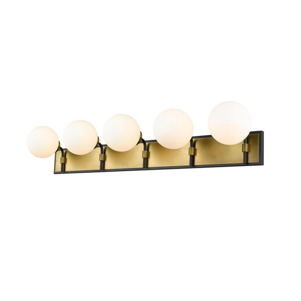 5 Light Vanity-White Opal