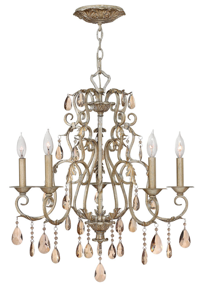 Hinkley Lighting CARLTON 4775SL Chandelier Traditional - Silver Leaf