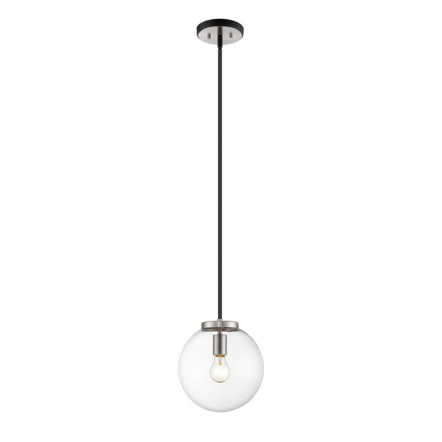 1 Light Pendant-Clear