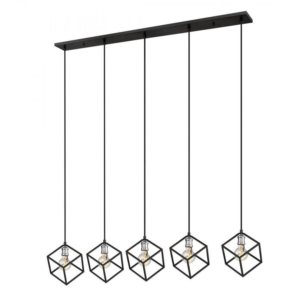 5 Light Linear Chandelier