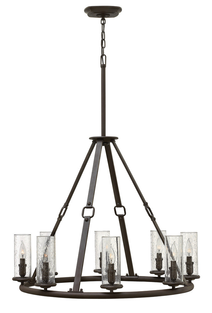 Hinkley Lighting DAKOTA 4788OZ Chandelier Country Rustic - Oil Rubbed Bronze