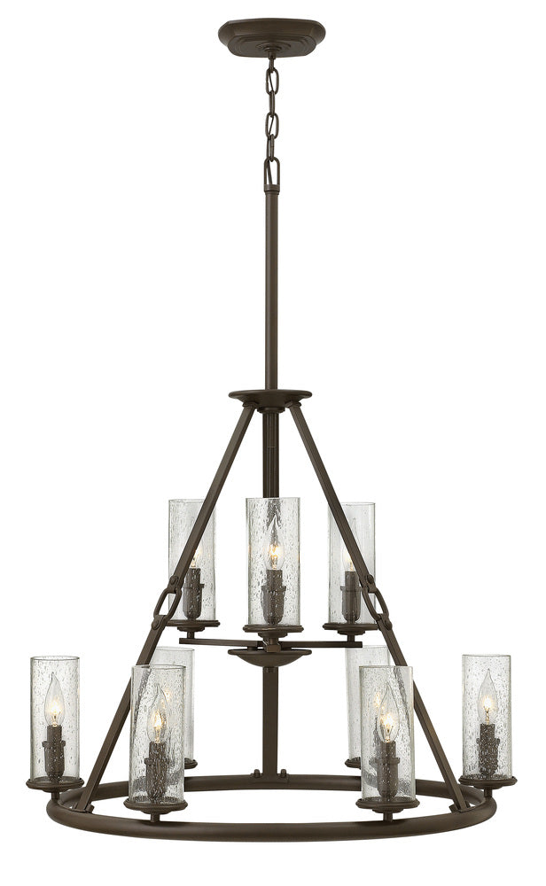 Hinkley Lighting DAKOTA 4789OZ Chandelier Contemporary - Oil Rubbed Bronze