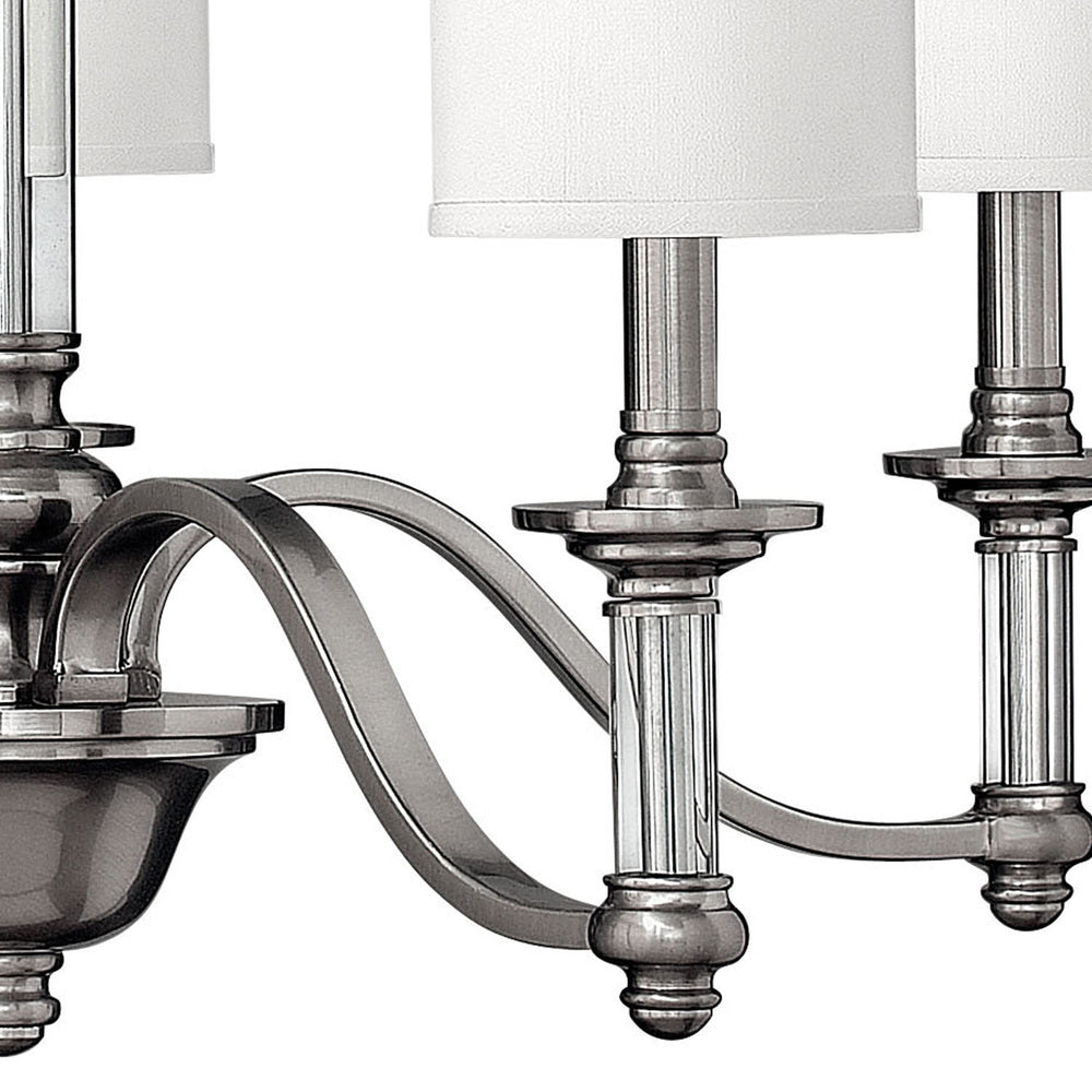 Hinkley Lighting SUSSEX 4795BN Chandelier Traditional - Brushed Nickel