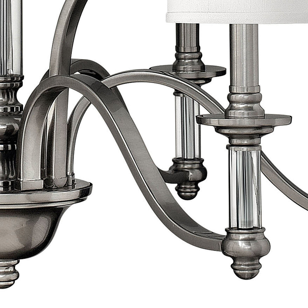 Hinkley Lighting SUSSEX 4798BN Chandelier Traditional - Brushed Nickel