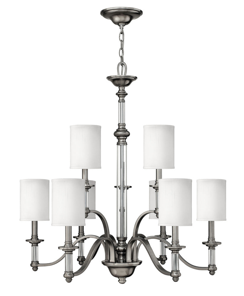 Hinkley Lighting SUSSEX 4798BN Chandelier Traditional - Brushed Nickel