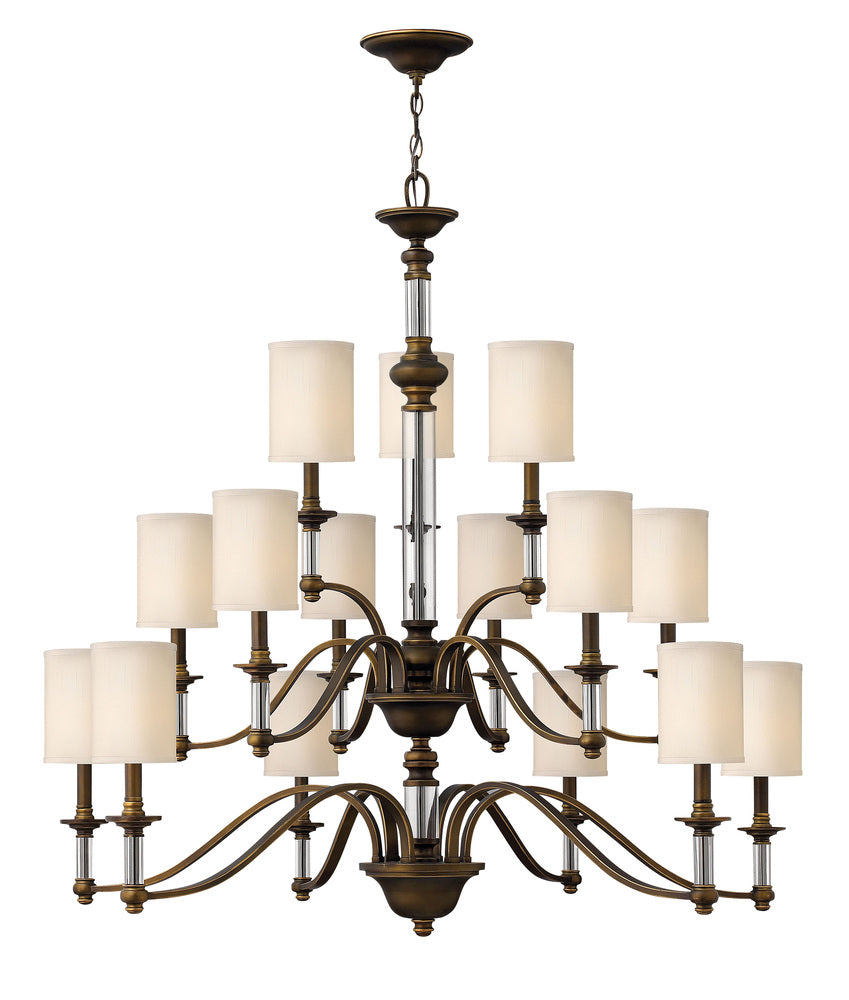 Hinkley Lighting SUSSEX 4799EZ Chandelier Traditional - English Bronze