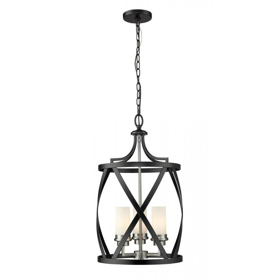 3 Light Pendant-White