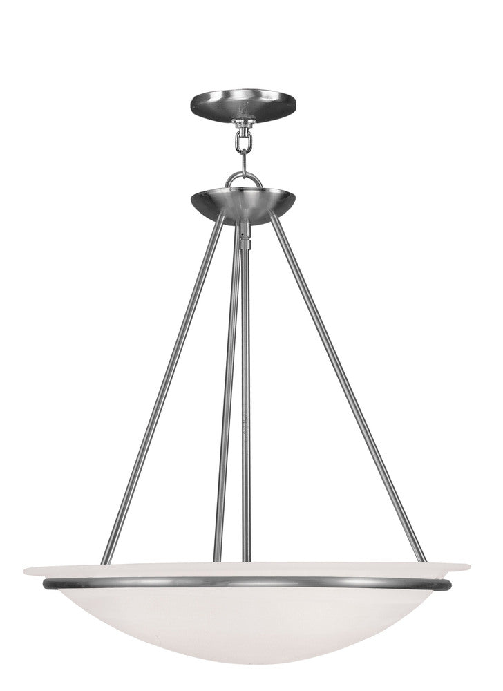 Livex Lighting NEWBURGH 4826-91 Pendant Transitional - Brushed Nickel