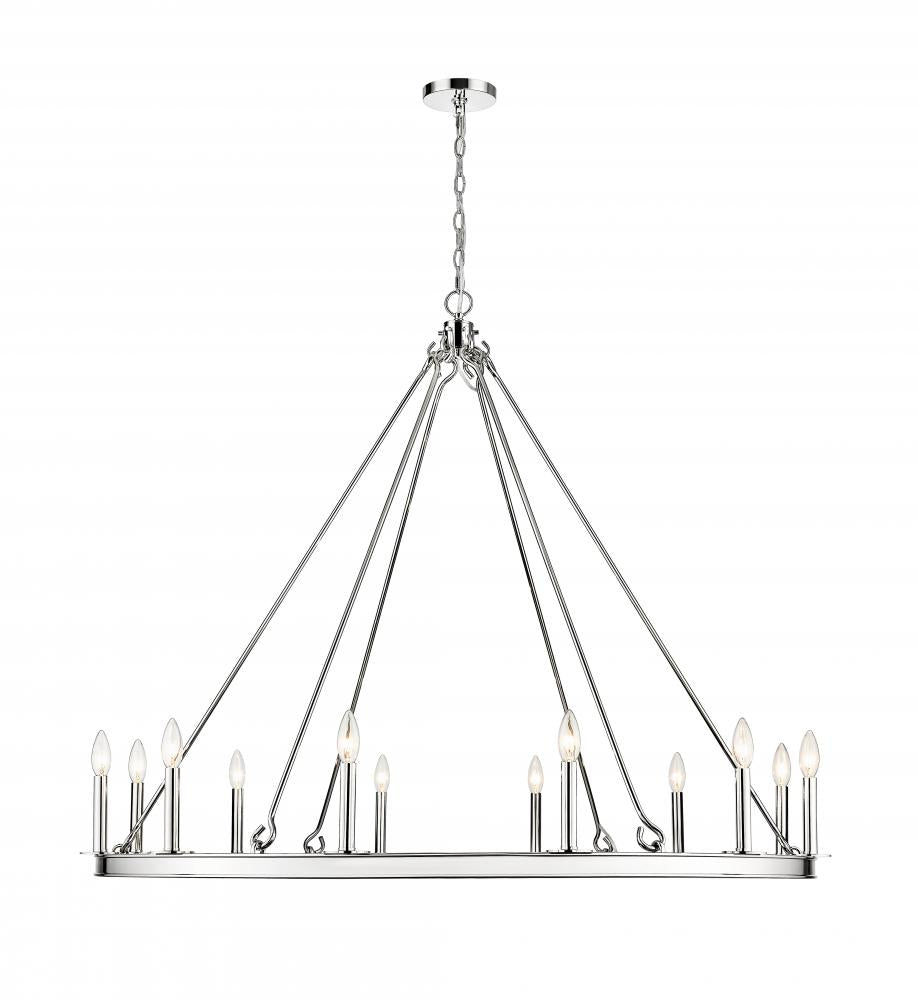 Z-Lite Lighting 482R-12PN Chandelier Restoration - Nickel