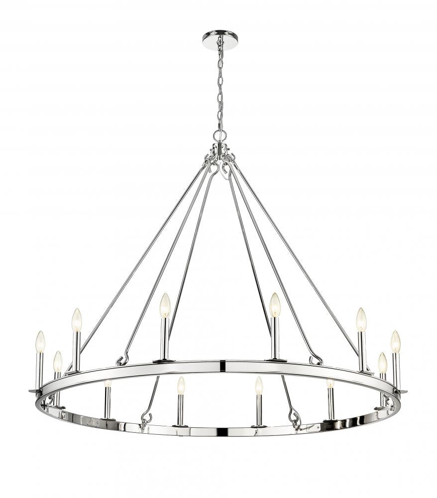 Z-Lite Lighting 482R-12PN Chandelier Restoration - Nickel