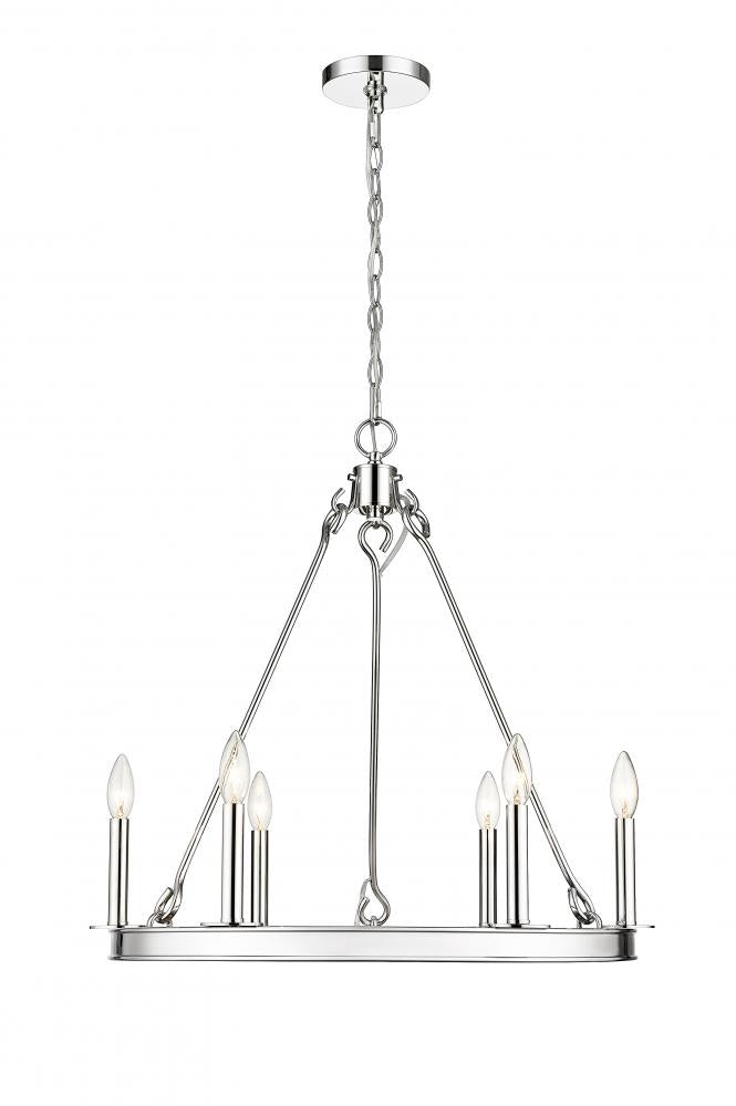 Z-Lite Lighting 482R-6PN Chandelier Restoration - Nickel