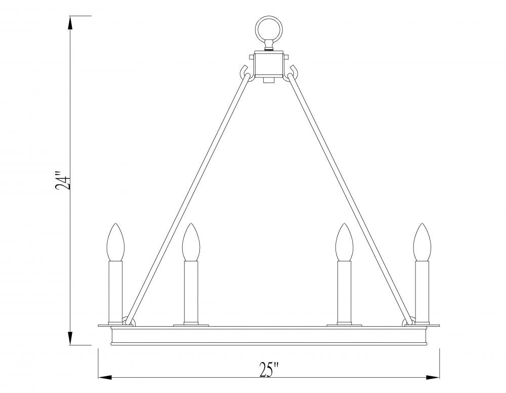 Z-Lite Lighting 482R-6PN Chandelier Restoration - Nickel