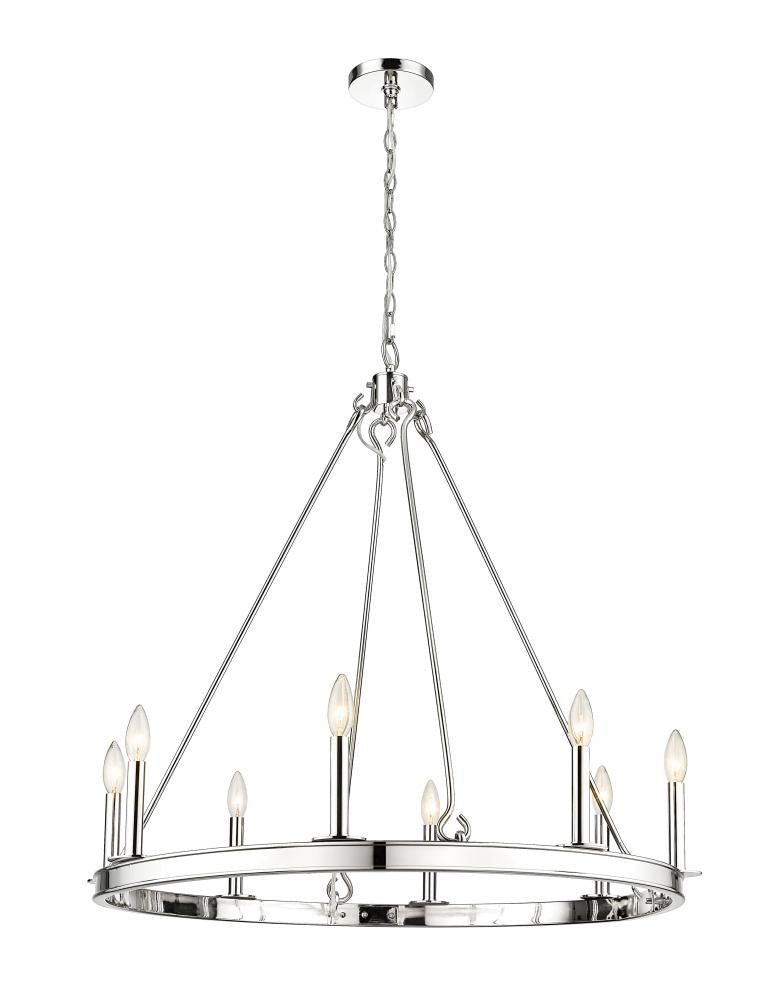 Z-Lite Lighting 482R-8PN Chandelier Restoration - Nickel