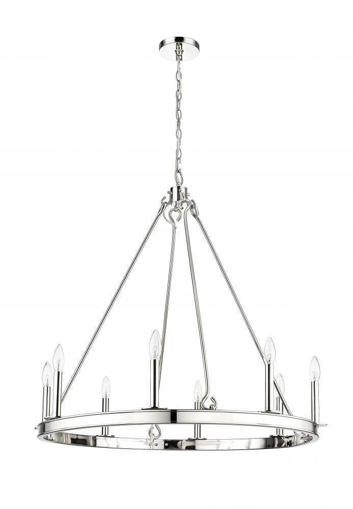 Z-Lite Lighting 482R-8PN Chandelier Restoration - Nickel