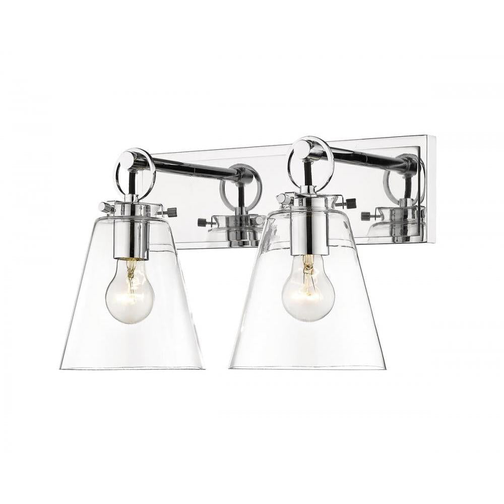2 Light Vanity-Clear