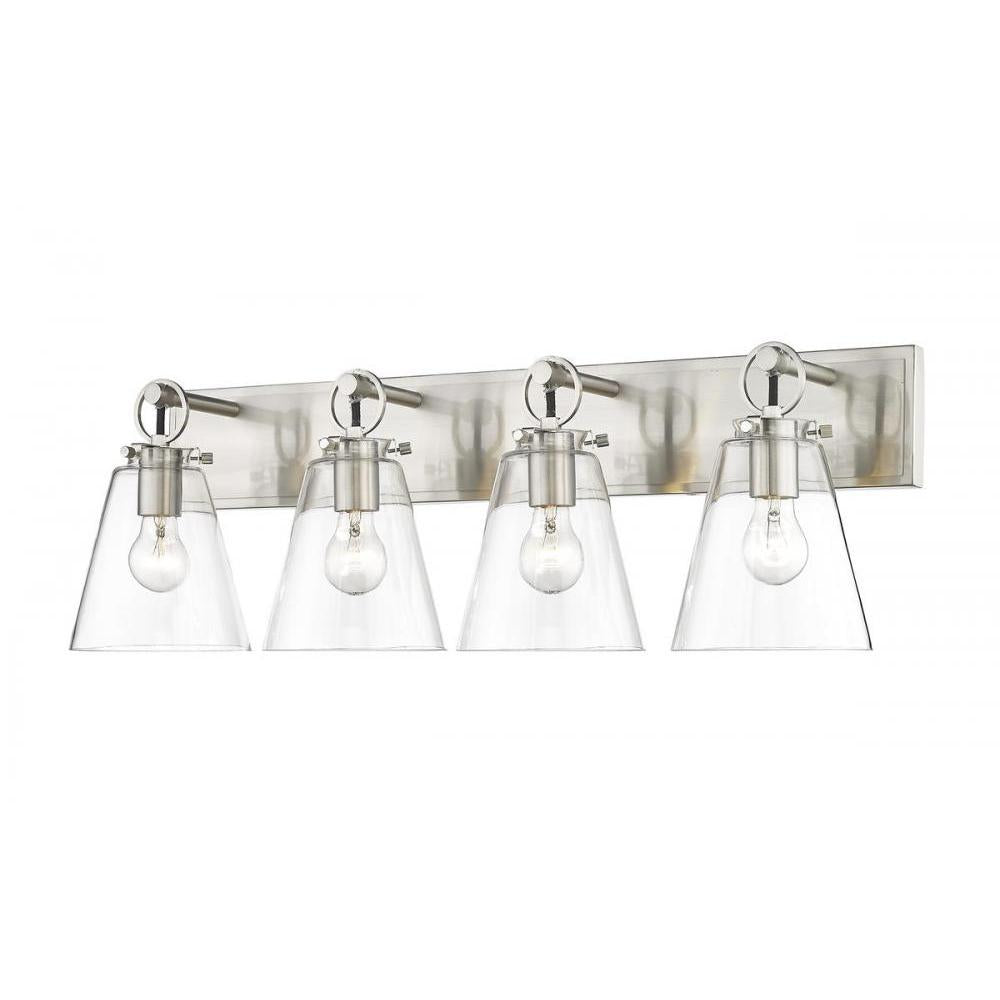 4 Light Vanity-Clear