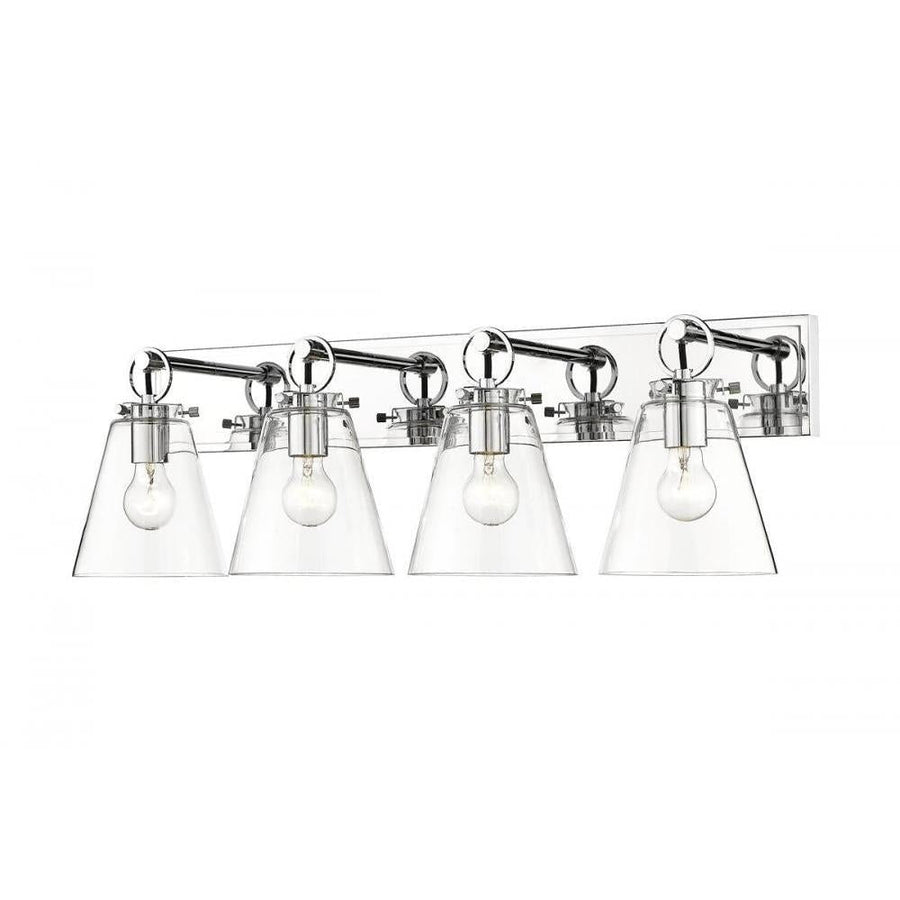 4 Light Vanity-Clear